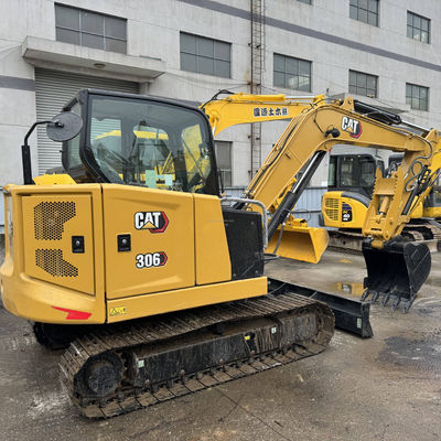 GEBRUIKTE KRAALER EXKAVATOR CAT306/OORIGINALE MOTOR GEMAAKT IN JAPAN GEBRUIKTE CAT 306 TE VERKOOPEN