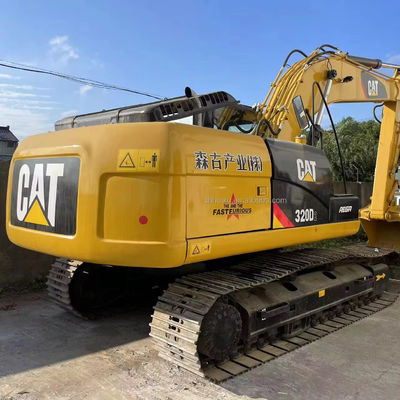 geel originele cat320d gebruikte graafmachine cat320d te koop met goedkope prijs