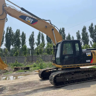 originele verf gebruikt graafmachine kat 320d in China Shanghai tweedehands kat 320d te koop